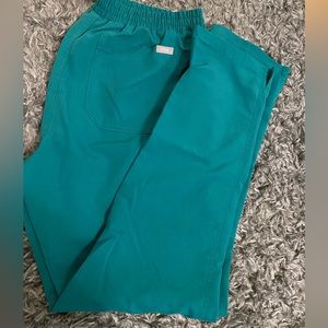 Women’s Hunter Green Yola Skinny Scrub Pants Size Small